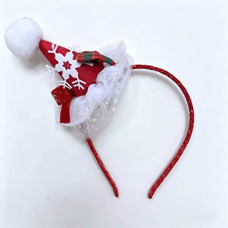 2026 New Christmas Hat Headband with Lights