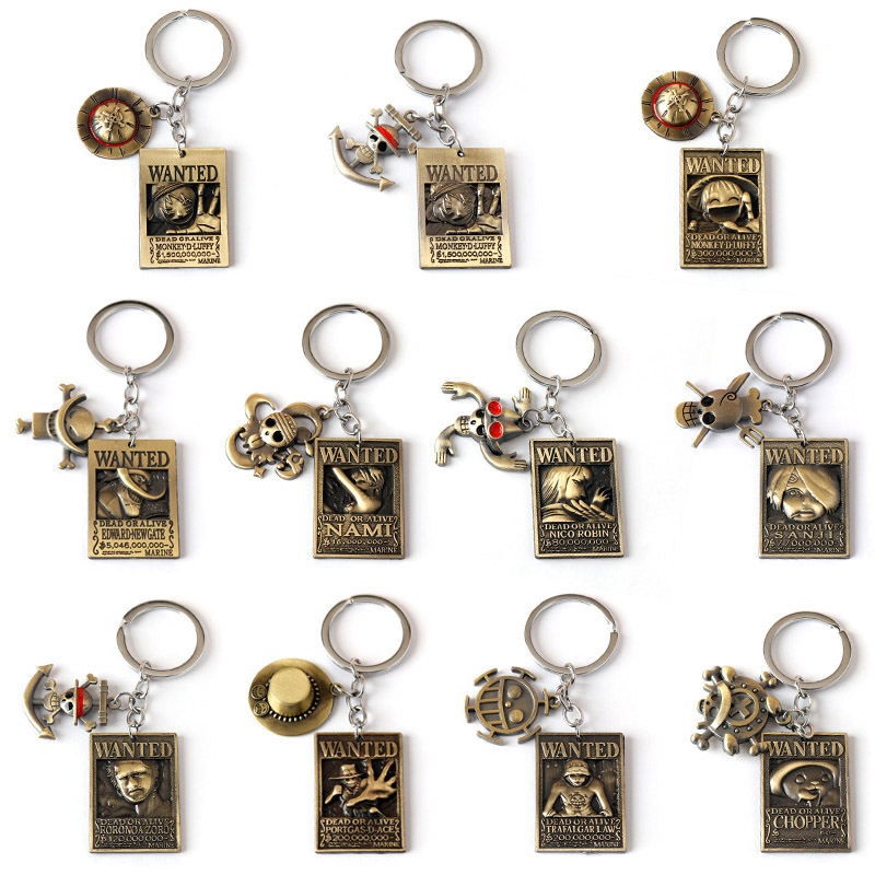 Anime Alloy Keychain