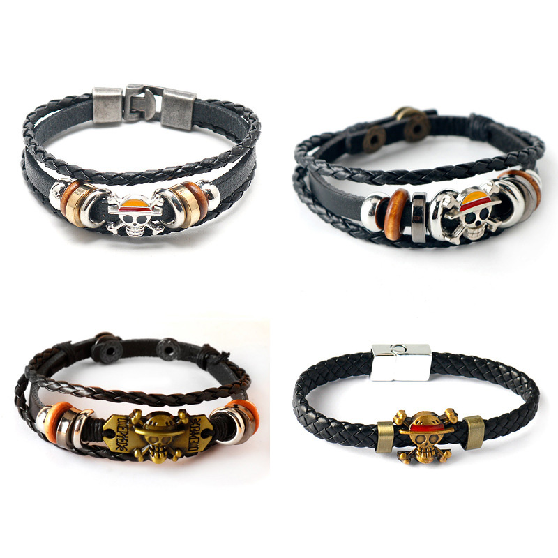 Anime Leather Bracelet