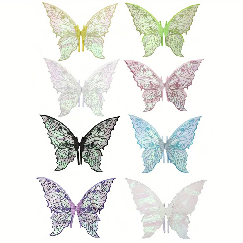 Colorful Angel Butterfly Wings