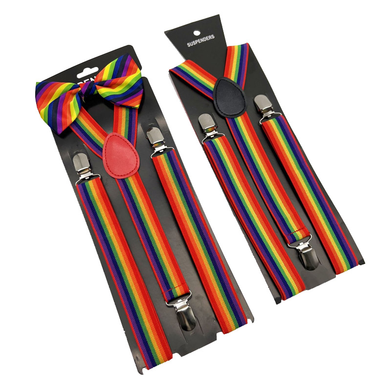 Custom Elastic Suspenders for Men