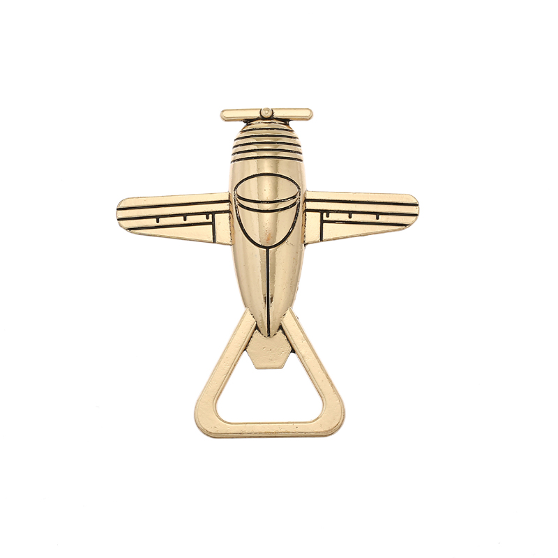 Metal Airplane Beer Bottle Opener