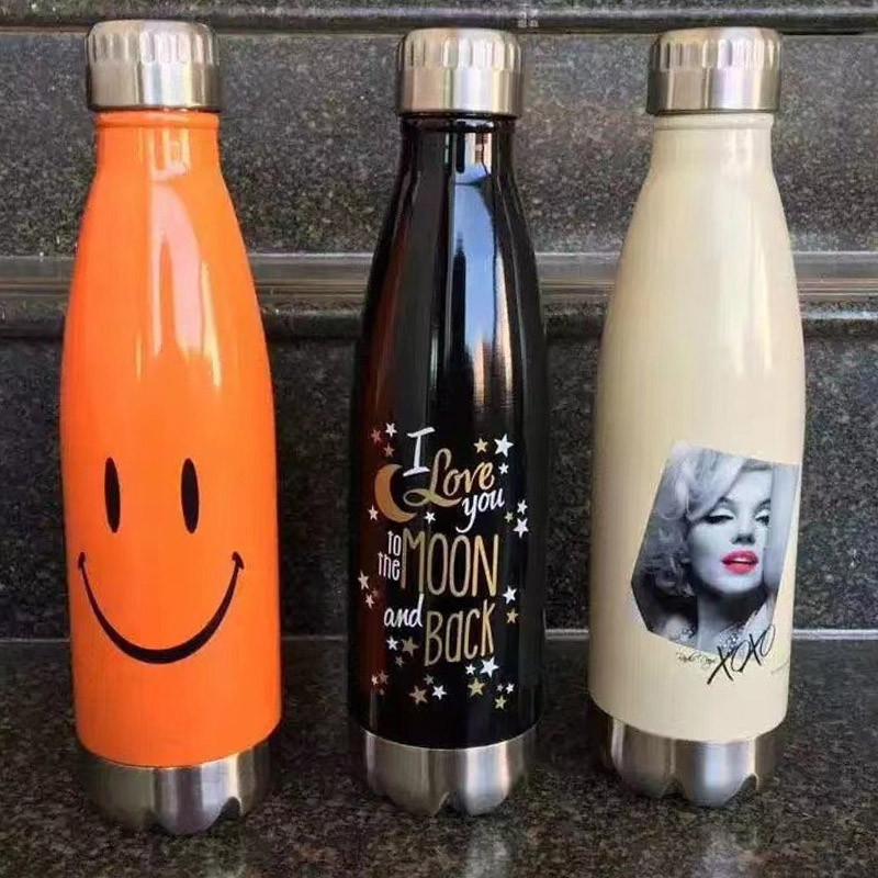 Outdoor 500ml Water Bottle for Hiking