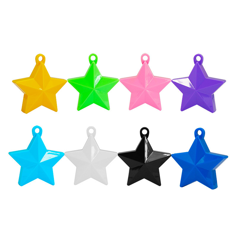 Pentagram Balloon Weight for Party Decoration