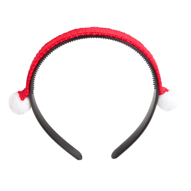 Pom Women's Headdress Christmas Headband for Party