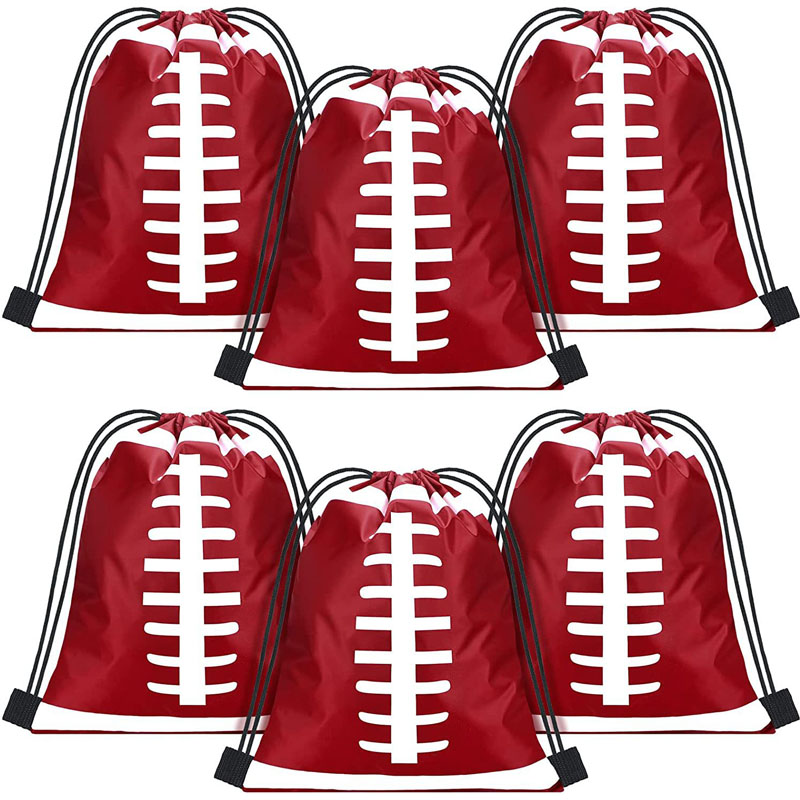 Rugby Design Sports Drawstring Bag