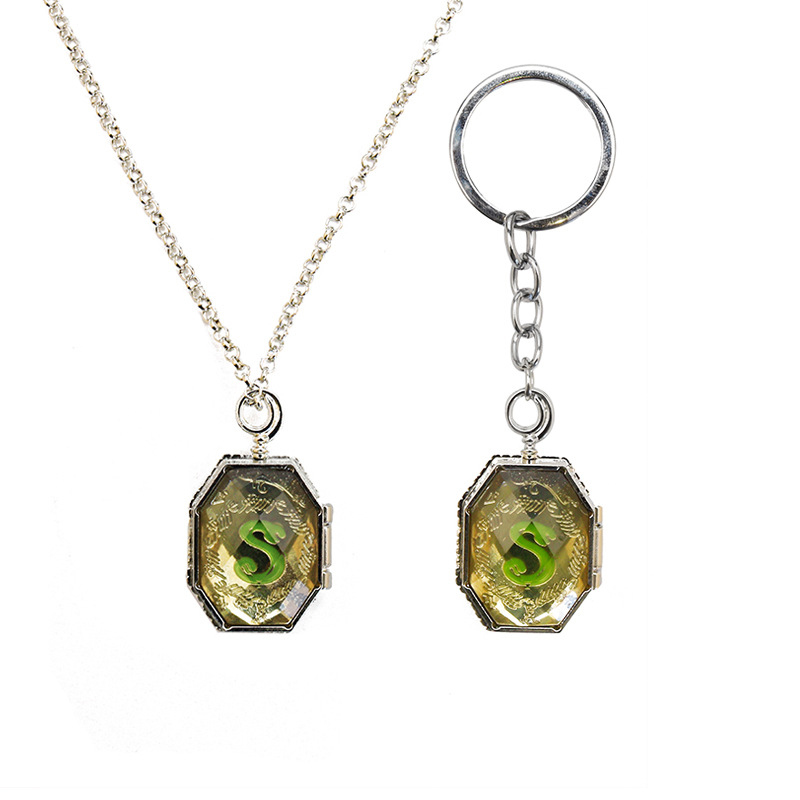 Vintage Can Open Locket Pendant Chain Necklace