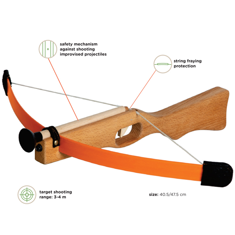 Wooden Crossbow Children's Bow Toy